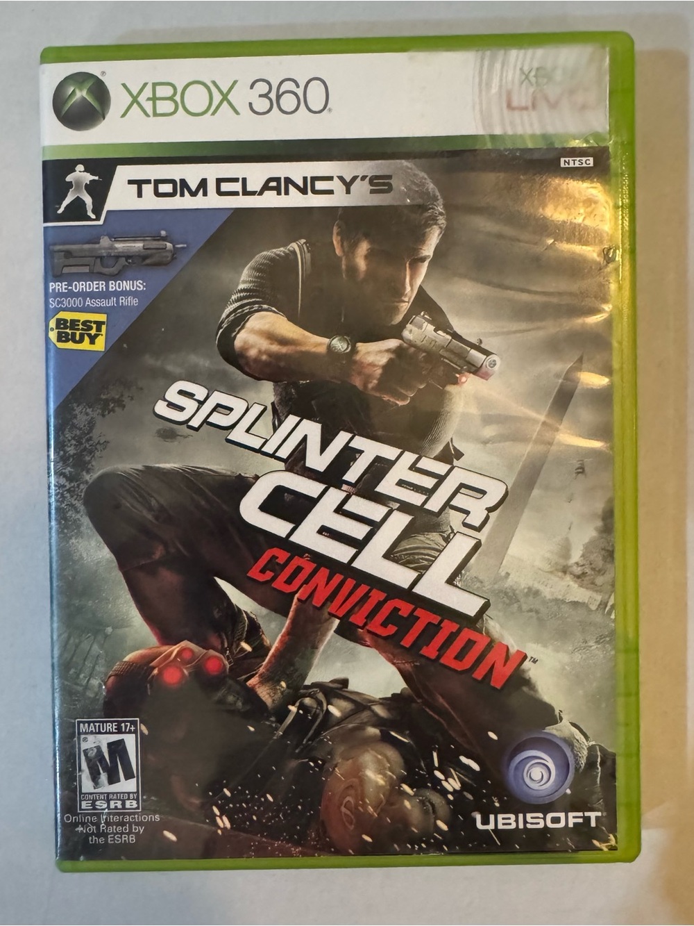 Splinter Cell Conviction (Microsoft Xbox 360)